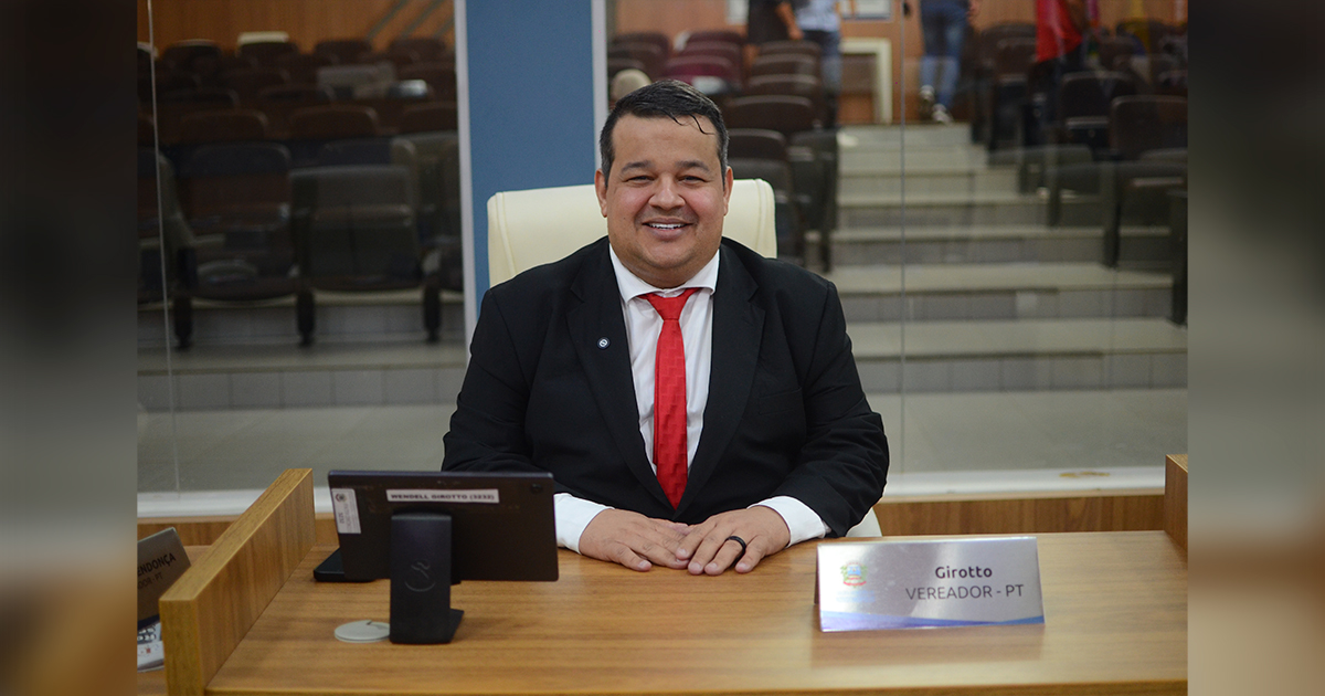 Girotto toma posse e reforça a representação popular do PT na Câmara de Rondonópolis